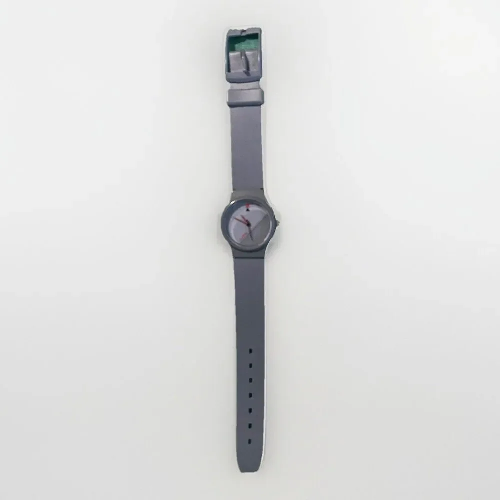 Vintage HANA Women’s Watch 25mm Gray Dial  & Strap New Battery